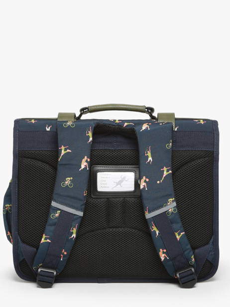 Satchel 2 Compartments Cameleon Green vintage urban 27 other view 4