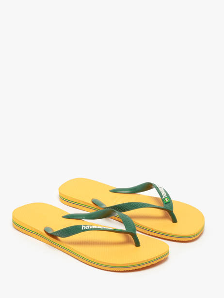 Brasil Logo Havaianas Yellow men 4110850H other view 2