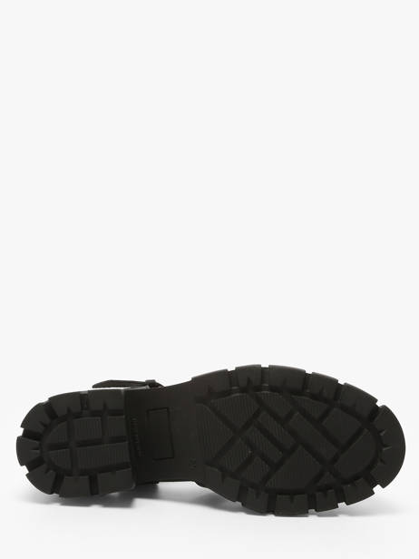 Sandales Bayla En Cuir Les tropeziennes Noir accessoires BAYLA vue secondaire 4