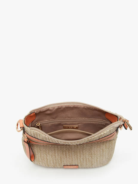 Sac Bandoulière St Tropez David jones Orange st tropez CM7537 vue secondaire 3