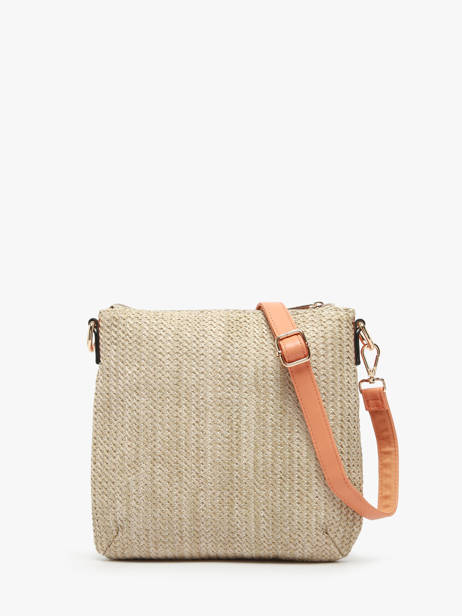 Sac Bandoulière St Tropez David jones Orange st tropez CM7537 vue secondaire 4