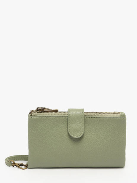 Wallet With Coin Purse Miniprix Green soft 195