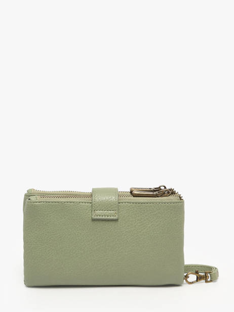 Wallet With Coin Purse Miniprix Green soft 195 other view 2