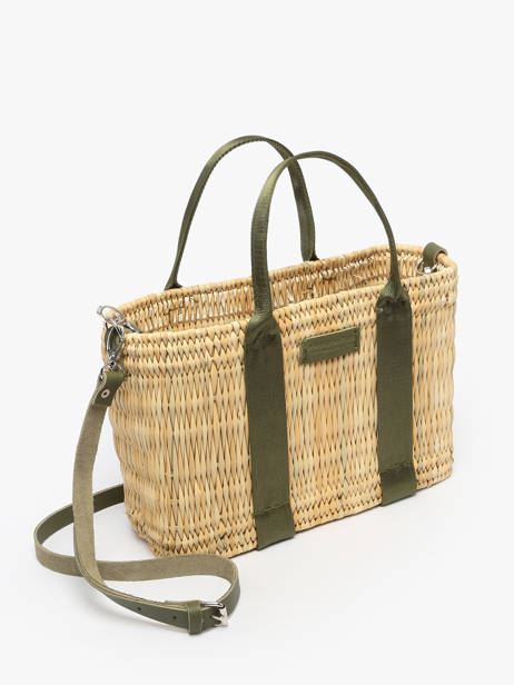 Handbag Estival Straw Le voyage en panier Green estival PM779 other view 2