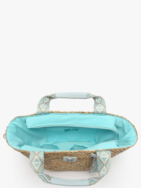 Shopping Bag Estival Straw Le voyage en panier Beige estival PM848 other view 3