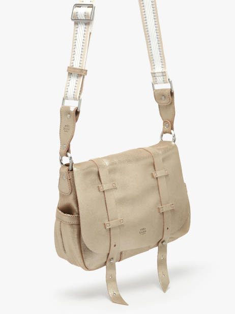 Shoulder Bag Vintage Leather Mila louise Silver vintage 30172X other view 2