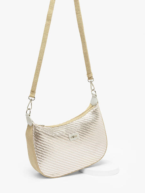Sac BandouliÃ¨re Moana Les tropeziennes Argent moana TZ02 vue secondaire 2