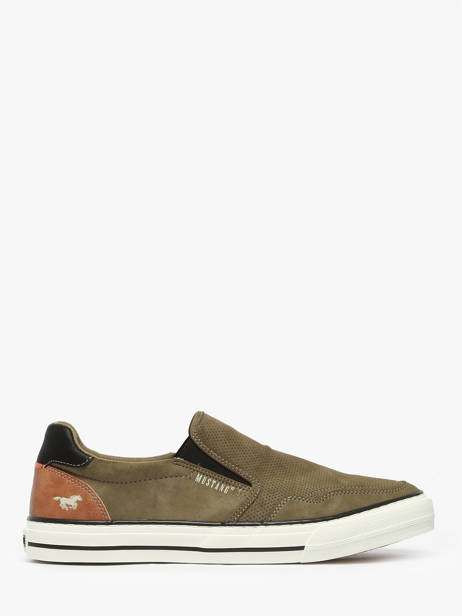 Sneakers Mustang Vert men 4198402