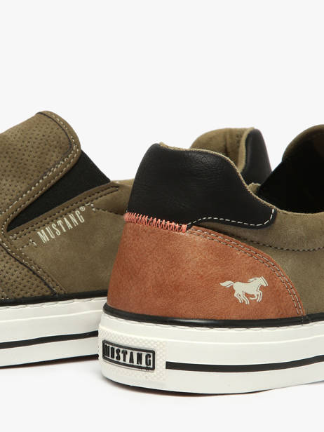Sneakers Mustang Vert men 4198402 vue secondaire 2