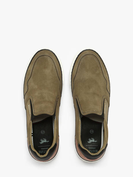 Sneakers Mustang Vert men 4198402 vue secondaire 3
