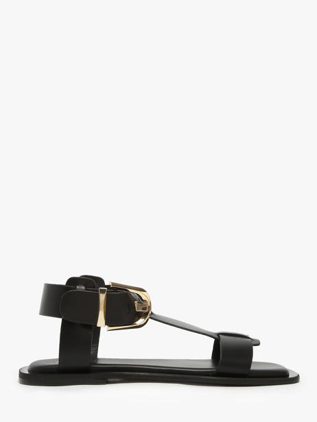Sandales En Cuir Nuyou Noir women 11013