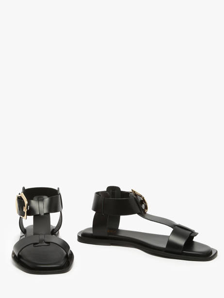 Sandales En Cuir Nuyou Noir women 11013 vue secondaire 2