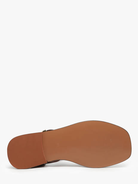 Sandales Daphne En Cuir Nuyou Marron accessoires 11013 vue secondaire 4