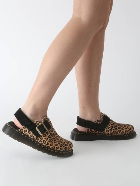 Mules Jorge Iii En Cuir Dr martens Noir women 41088200 vue secondaire 1