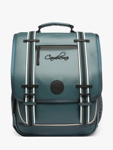 2-compartment Vintage North Backpack Cameleon Blue vintage north SD39