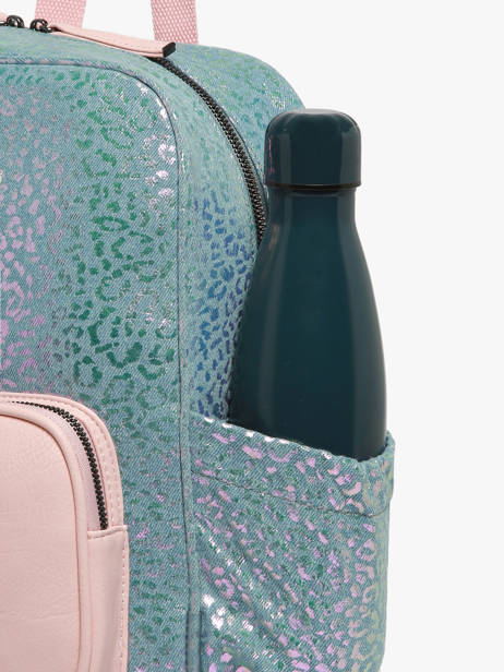 2-compartment Backpack Cameleon Blue vintage fantasy SD33 other view 5