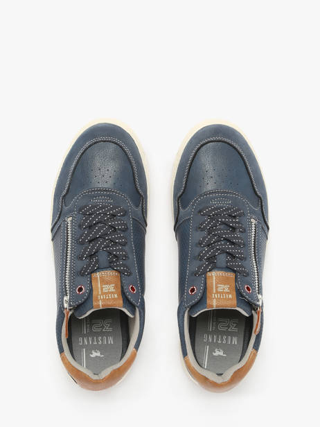 Sneakers Mustang Bleu men 4204304 vue secondaire 3