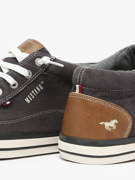 Sneakers Mustang Noir men 4072507 vue secondaire 2