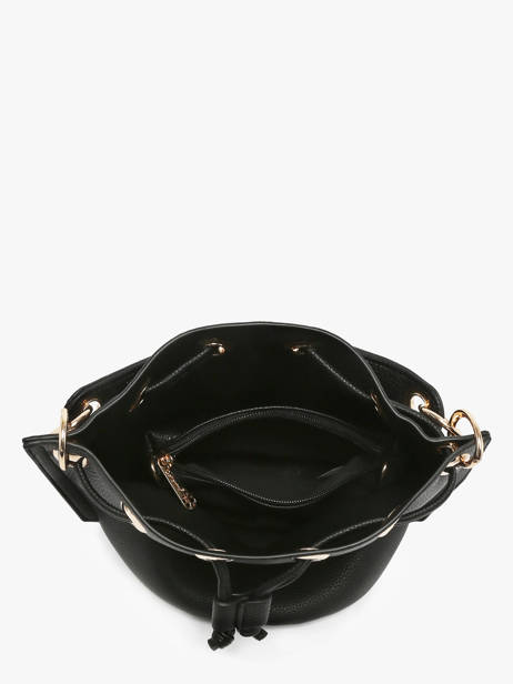 Sac Porté Main Grained Miniprix Noir grained KL62050 vue secondaire 1