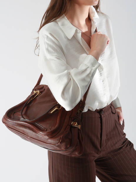 Sac à Main D'occasion Paraty Cuir Chloe Marron second life 1318008 vue secondaire 1