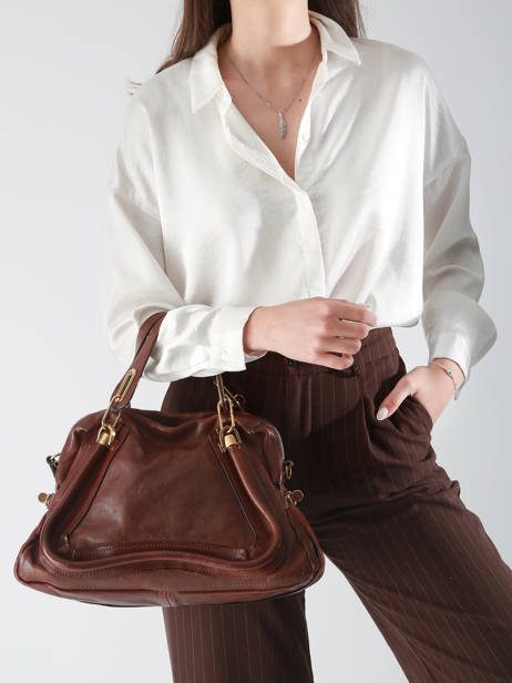 Sac à Main D'occasion Paraty Cuir Chloe Marron second life 1318008 vue secondaire 2