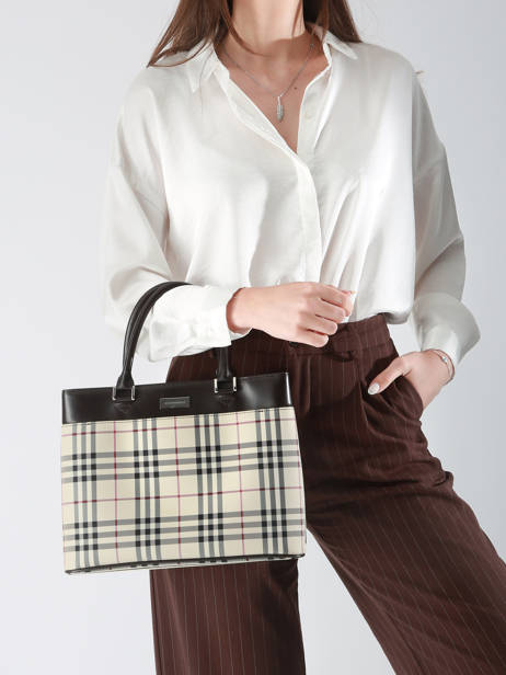 Sac à Main D'occasion Nova Check Cuir Burberry Beige second life 1320627 vue secondaire 1