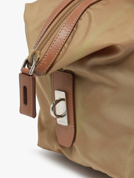 Sac à Main D'occasion Prada Tessuto Cuir Et Nylon Prada Beige second life 1210372 vue secondaire 2