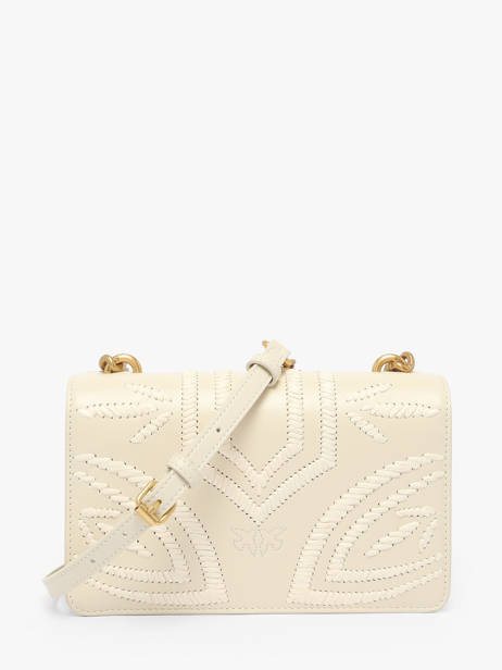 Shoulder Bag Love Bag Icon Leather Pinko Beige love bag icon A2C3 other view 4