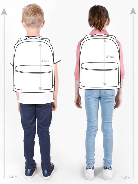 Bobby Backpack 1 Compartment Jeune premier Pink daydream girls G other view 1