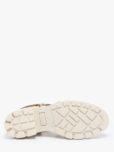 Sandals Bayla In Leather Les tropeziennes Gold accessoires BAYLA other view 4