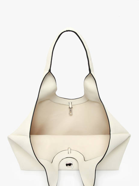 Shoulder Bag K Ikon Polyurethane Karl lagerfeld White k ikon A3W30096 other view 3