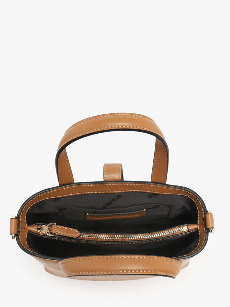 Handbag K Autograph Leather Karl lagerfeld Brown k autograph A3W30151 other view 3