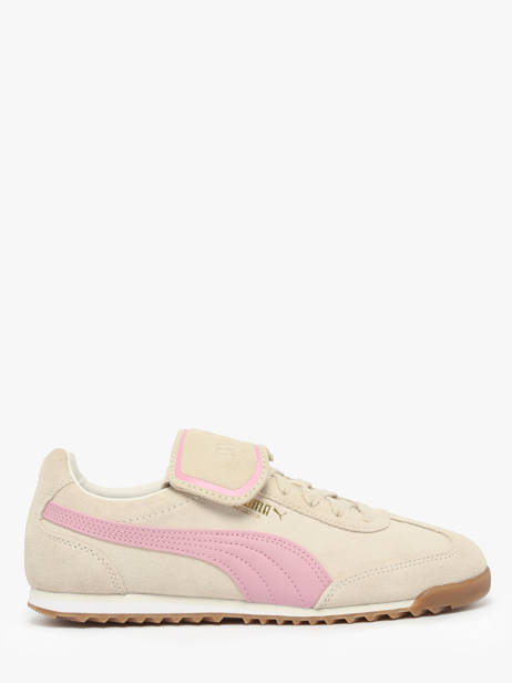 Sneakers En Cuir Puma Beige accessoires 40378001