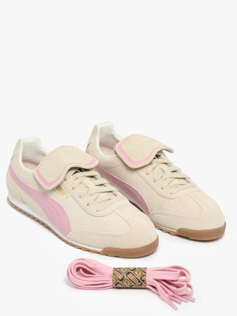 Sneakers En Cuir Puma Beige accessoires 40378001 vue secondaire 1