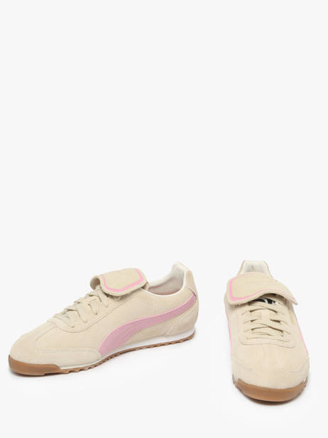 Sneakers En Cuir Puma Beige accessoires 40378001 vue secondaire 2