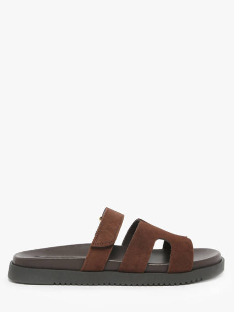Sandales En Cuir Steve madden Marron accessoires 11003504
