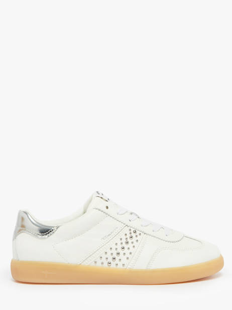 Sneakers En Cuir Tamaris Blanc accessoires 44
