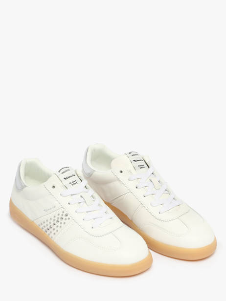Sneakers En Cuir Tamaris Blanc accessoires 44 vue secondaire 1