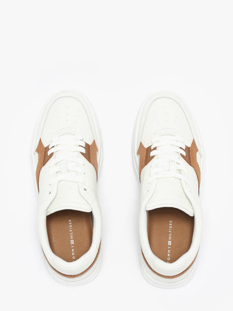 Sneakers En Cuir Tommy hilfiger Blanc men 55510LB vue secondaire 3