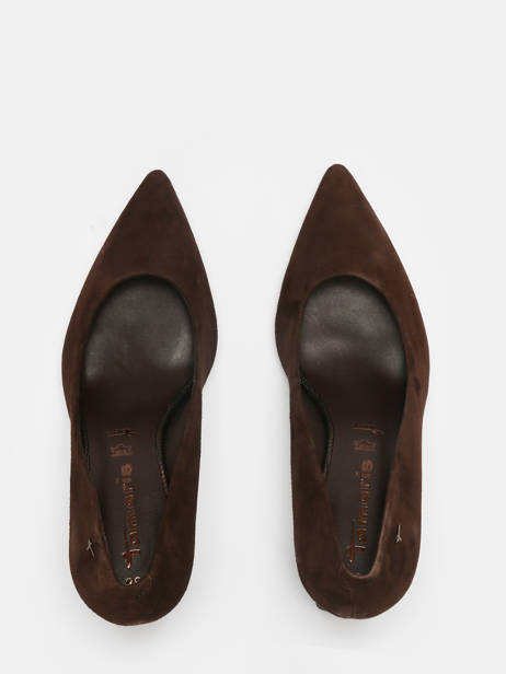 Escarpins à Talon En Cuir Tamaris Marron women 43 vue secondaire 4