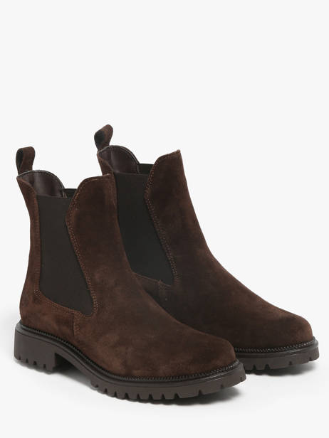 Chelsea Boots En Cuir Tamaris Marron women 41 vue secondaire 1