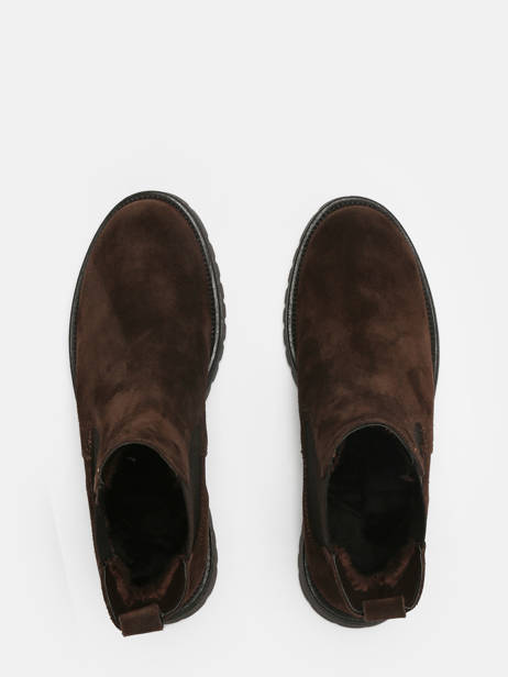 Chelsea Boots En Cuir Tamaris Marron women 41 vue secondaire 3