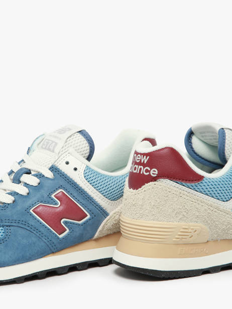 Sneakers In Leather New balance Blue boy U574SPR other view 2