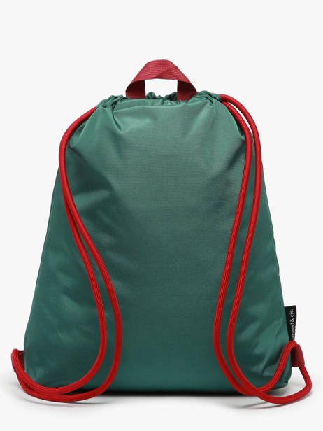 Gym Bag Caramel et cie Green fier GA other view 4