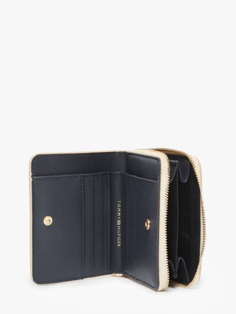 Portefeuille Tommy hilfiger Beige th distinct AW17473 vue secondaire 1