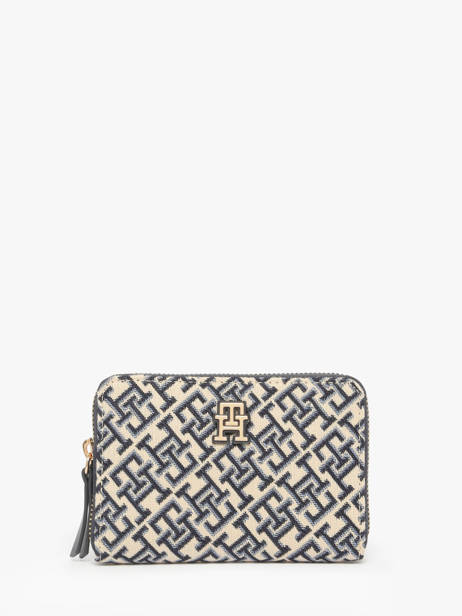 Wallet Tommy hilfiger Blue th jacquard AW17479