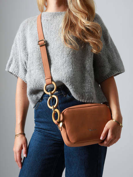 Sac Bandoulière Heliconia Woomen Marron heliconia WHEL11 vue secondaire 1