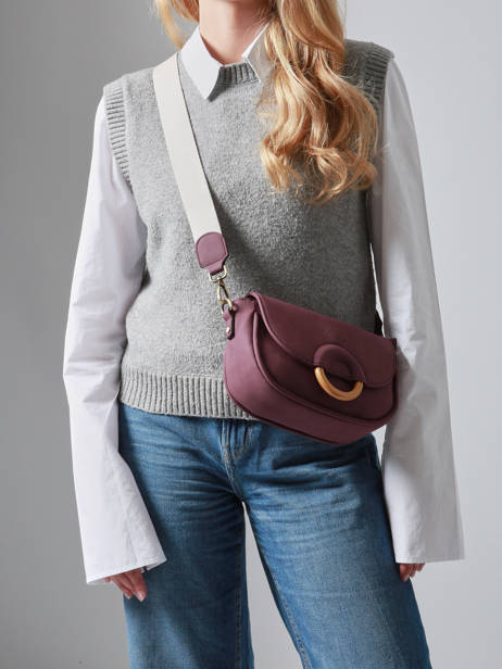 Sac Bandoulière S Crocus Woomen Violet crocus WCRO03 vue secondaire 1