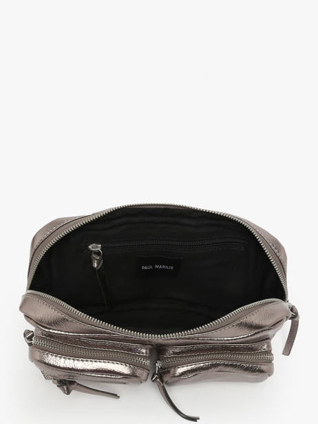 La Banane 90s Cuir Paul marius Argent 90's BANAN90S vue secondaire 3