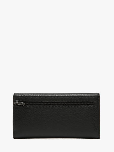 Wallet Leather Yves renard Black enveloppe 29286 other view 2